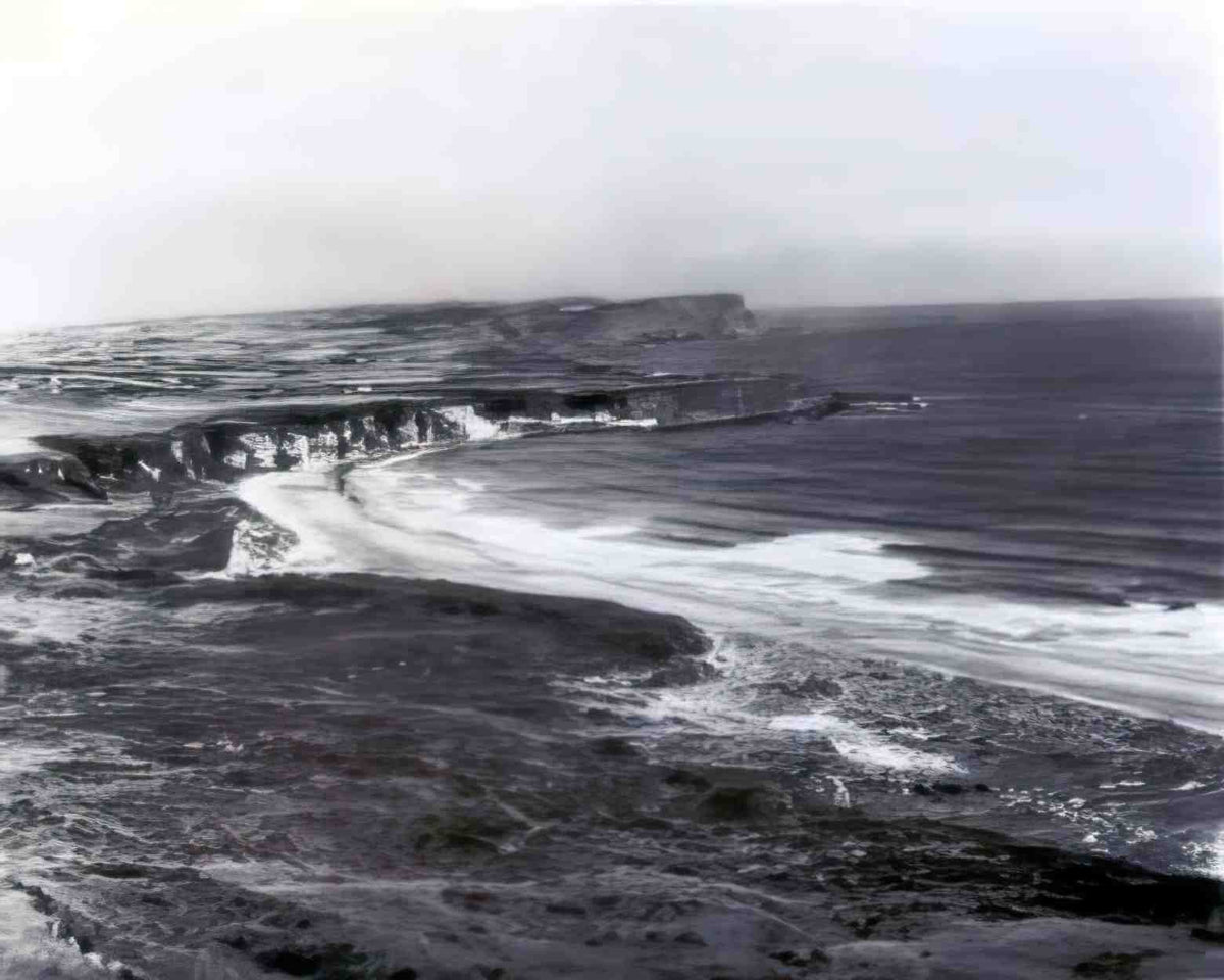 Co Antrim Ballintoy Coast Road Vintage A4 Photo Print