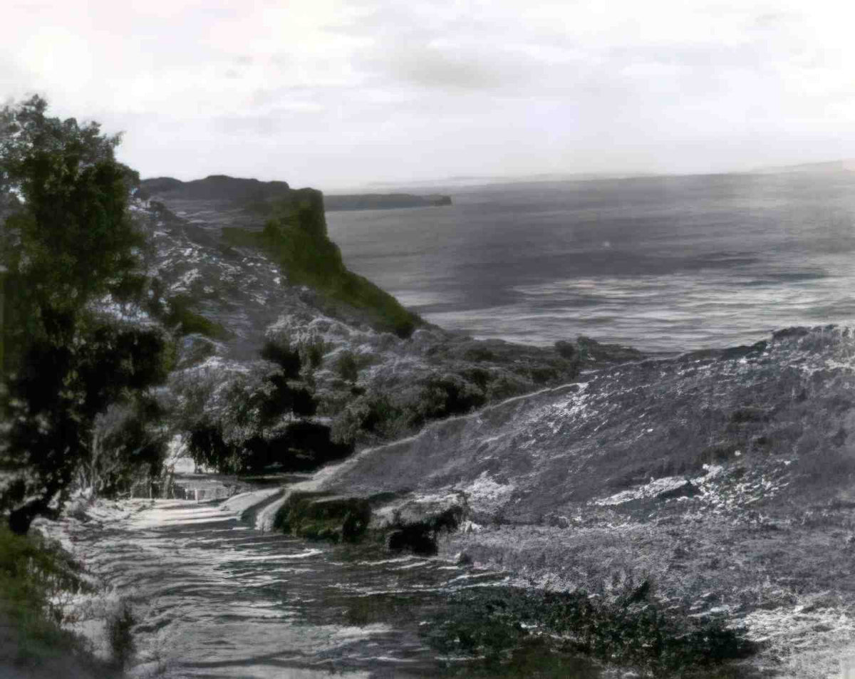 Co Antrim Ballycastle Murlough Bay and Fair Head Vintage A4 Photo Print