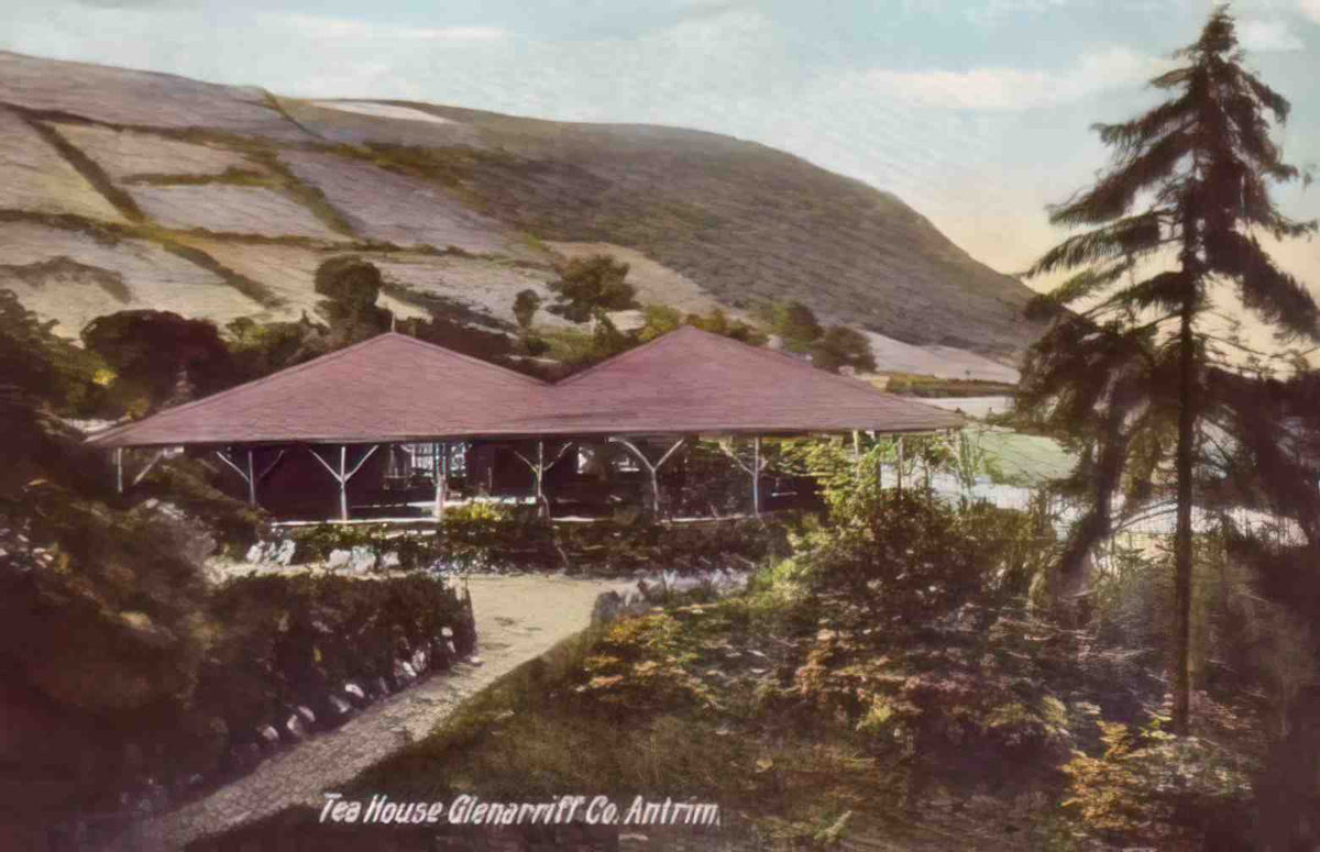 Co Antrim Glenarriff Tea House Vintage A4 Photo Print