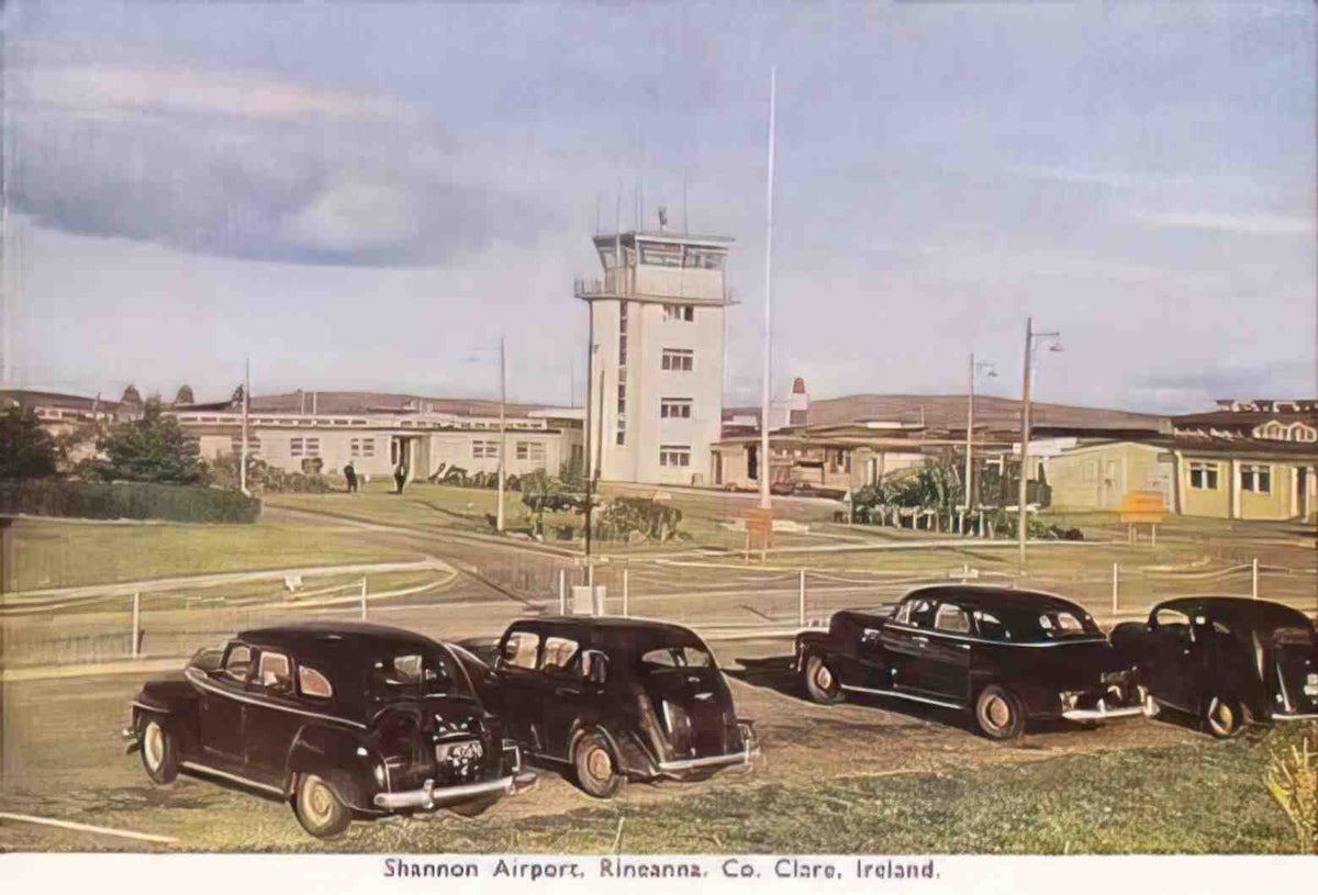Co Clare Rineanna Shannon Airport Vintage A4 Photo Print