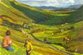 Co Donegal Ardara Glengesh Pass Vintage A4 Photo Print
