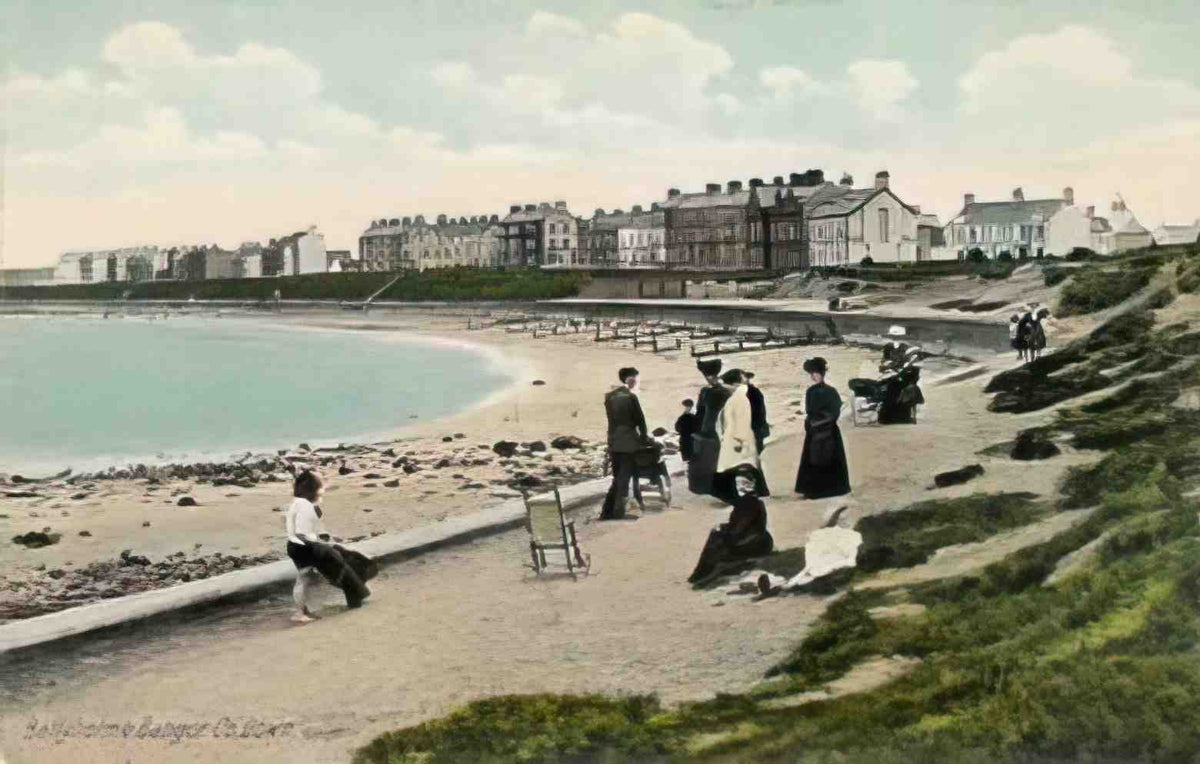 Co Down Bangor Ballyholme Vintage A4 Photo Print