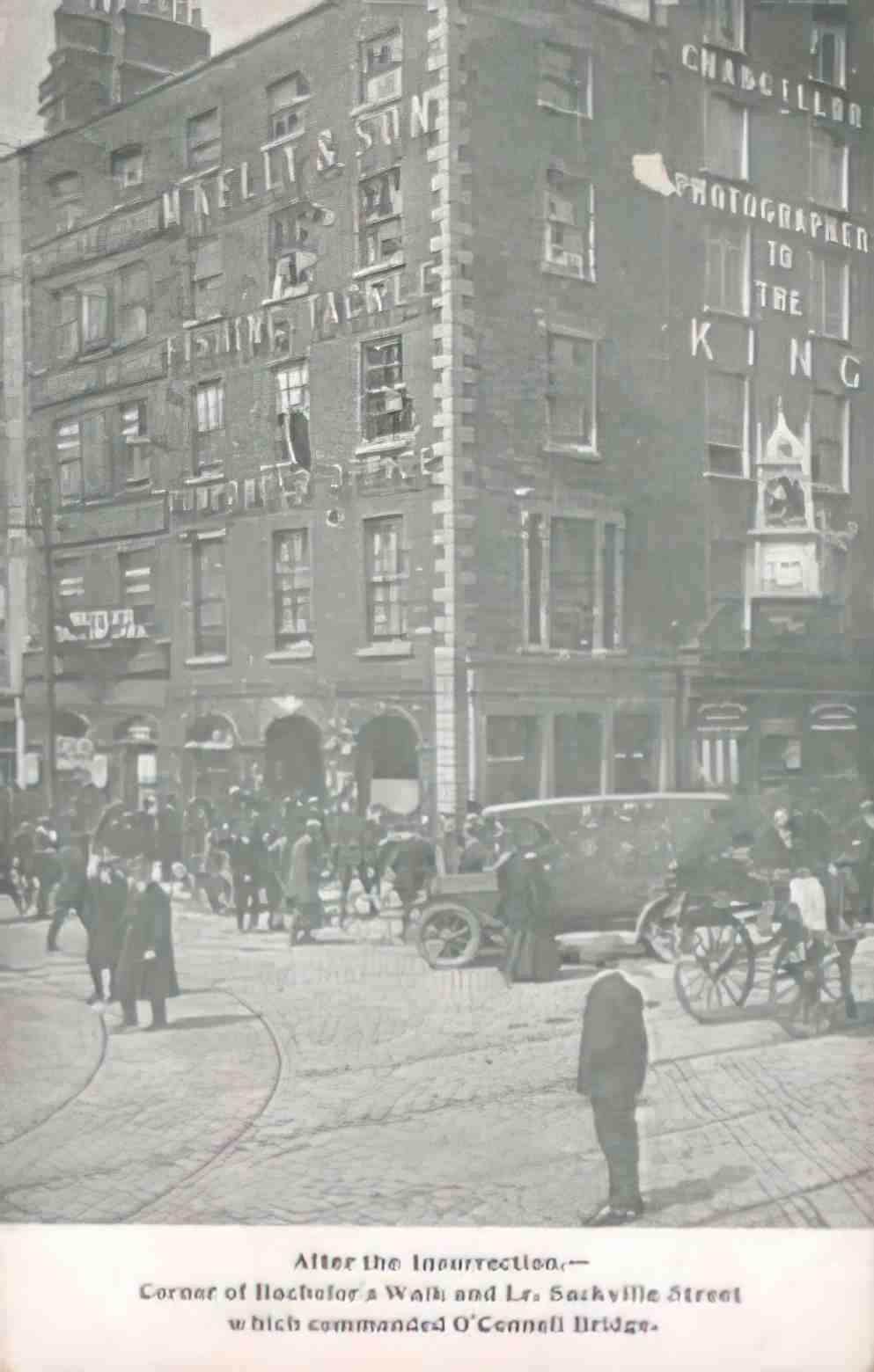 Co Dublin Dublin After the Insurrection Vintage A4 Photo Print
