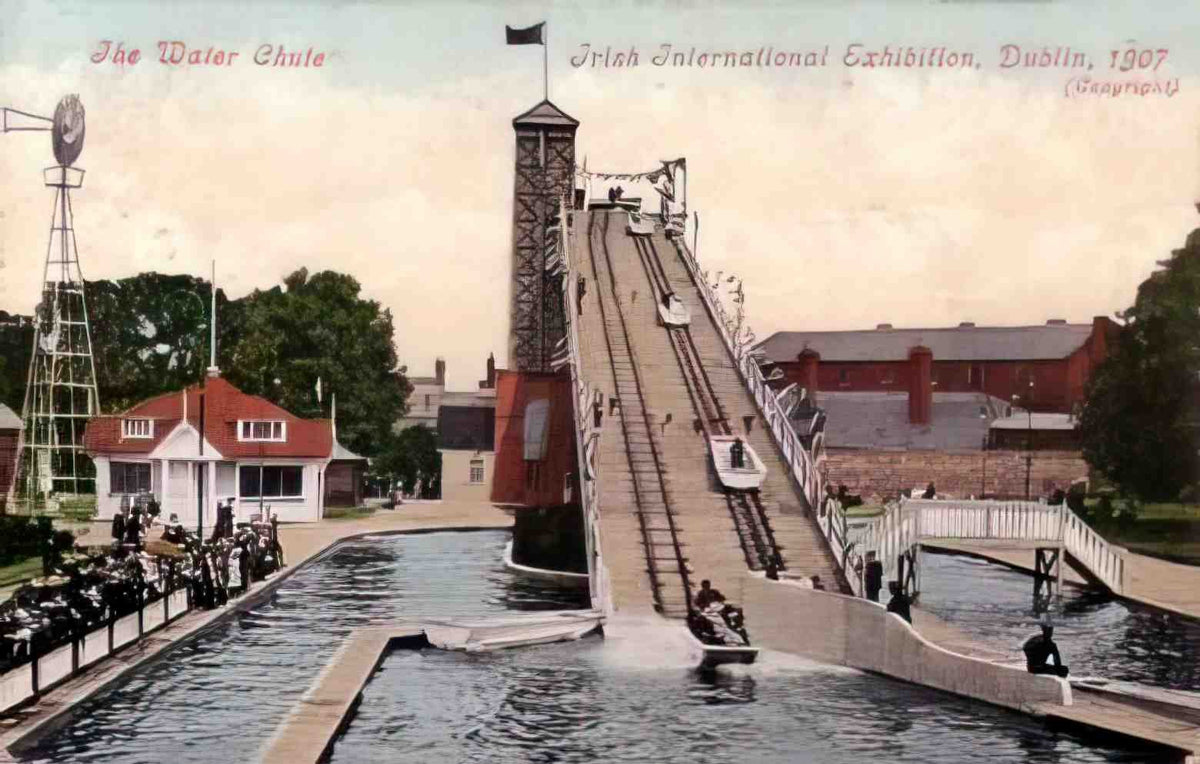 Co Dublin Dublin Irish International Exhibition 1907 Vintage A4 Photo Print