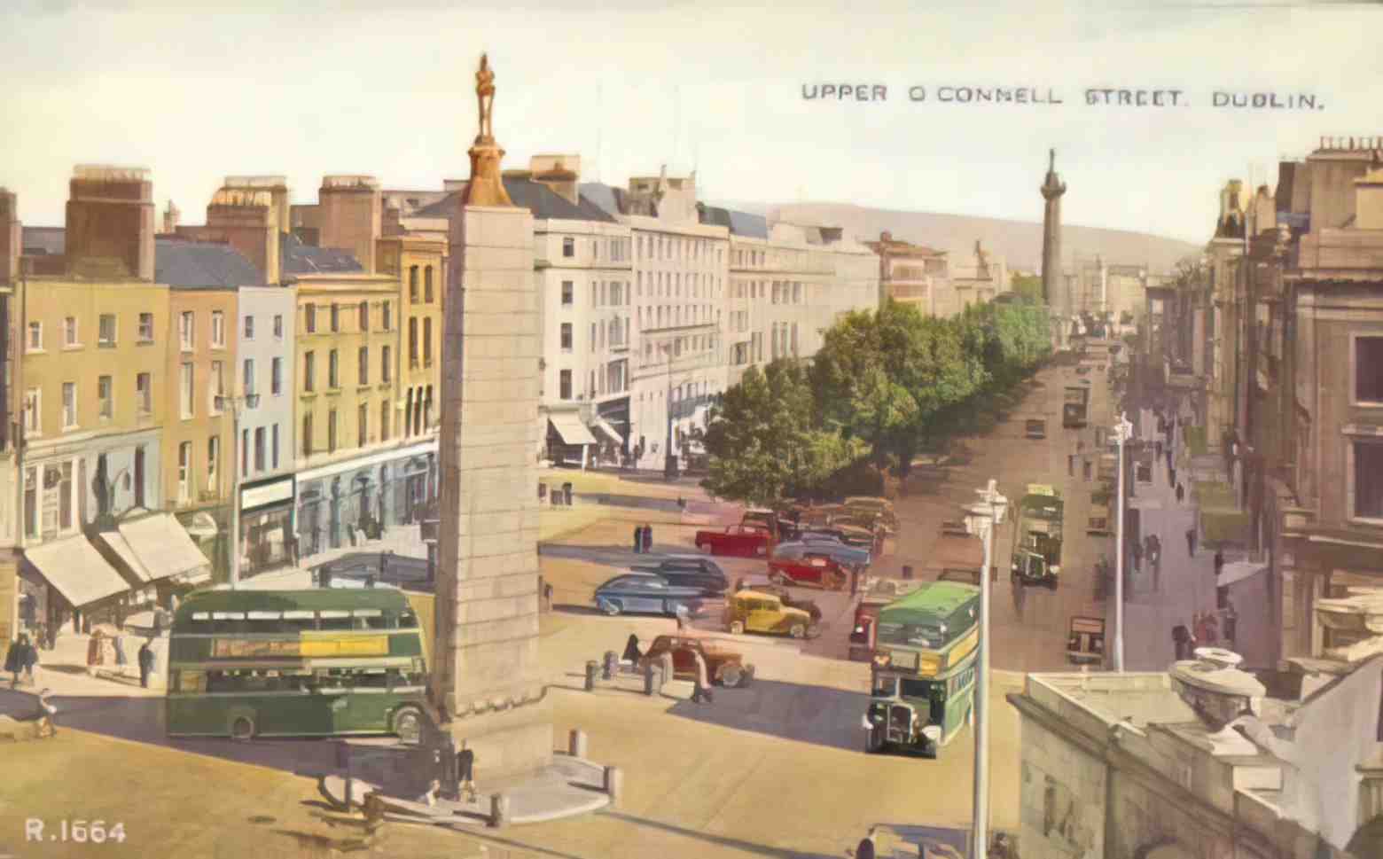 Co Dublin Dublin Upper OConnell Street 1950s Vintage A4 Photo Print