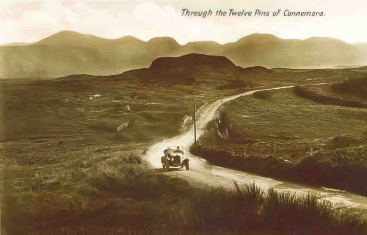 Co Galway Connemara Travelling through the Twelve Pins Vintage A4 Photo Print