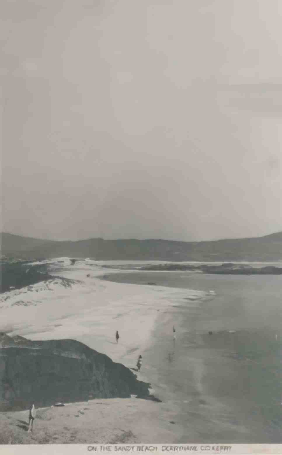 Co Kerry Derrynane Sandy Beach 1950s Vintage A4 Photo Print