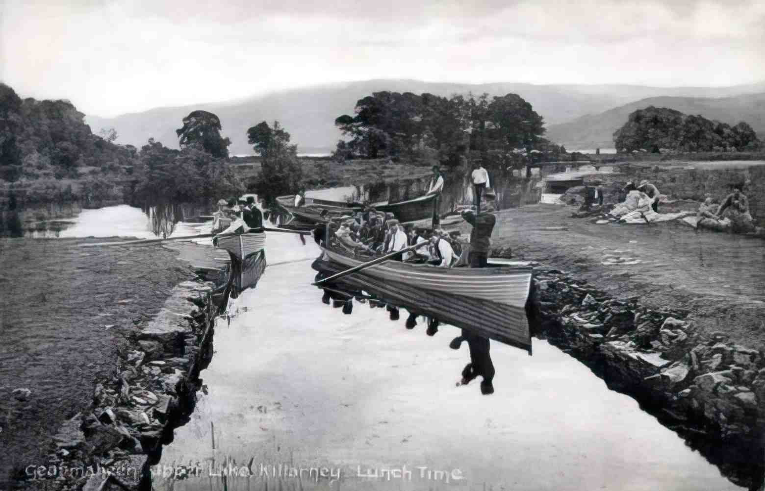 Co Kerry Killarney Gearmaheen Upper Lake 1900s Vintage A4 Photo Print