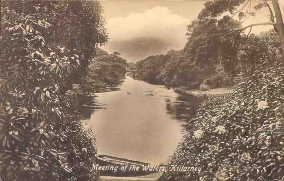 Co Kerry Killarney Meeting of the Waters 1900s Vintage A4 Photo Print
