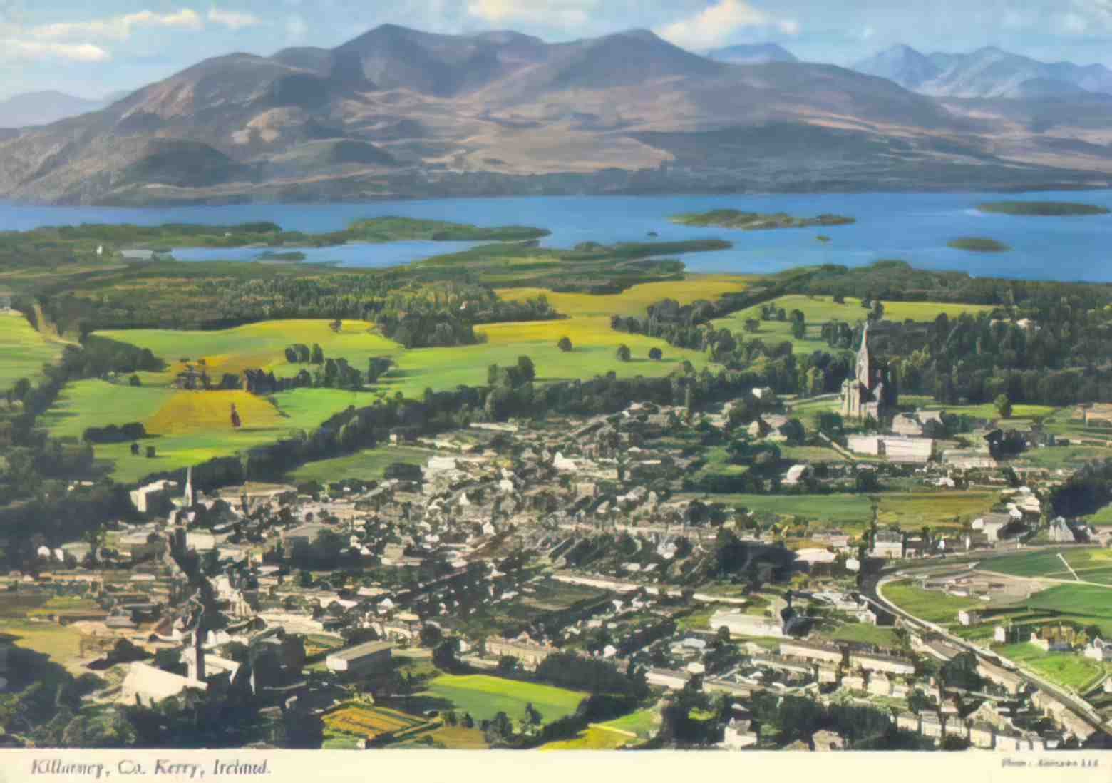 Co Kerry Killarney Vintage A4 Photo Print