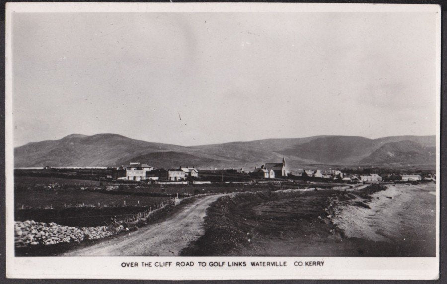 Co Kerry Waterville Cliff Road To Golf Links Vintage A4 Photo Print