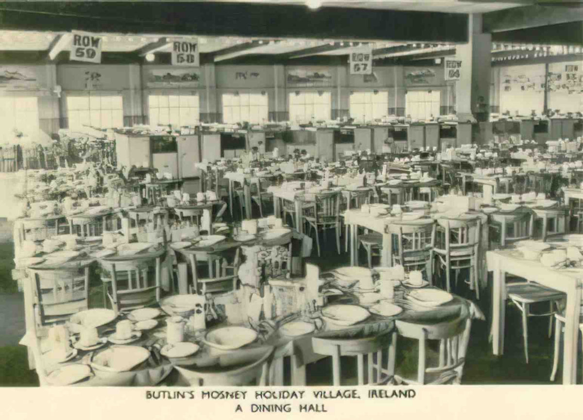 Co Meath Mosney Butlins Holiday Village Dining Hall Vintage A4 Photo Print