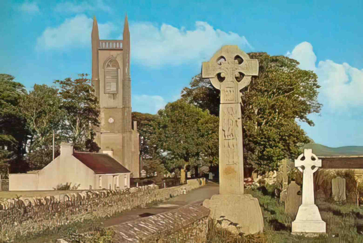 Co Sligo Drumcliff Church Vintage A4 Photo Print