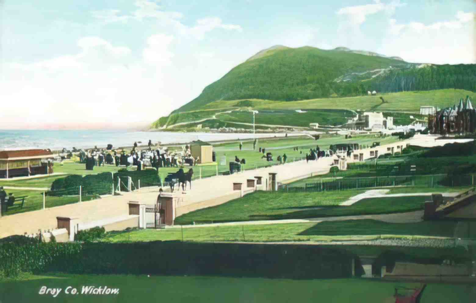 Co Wicklow Bray 1900s Vintage A4 Photo Print