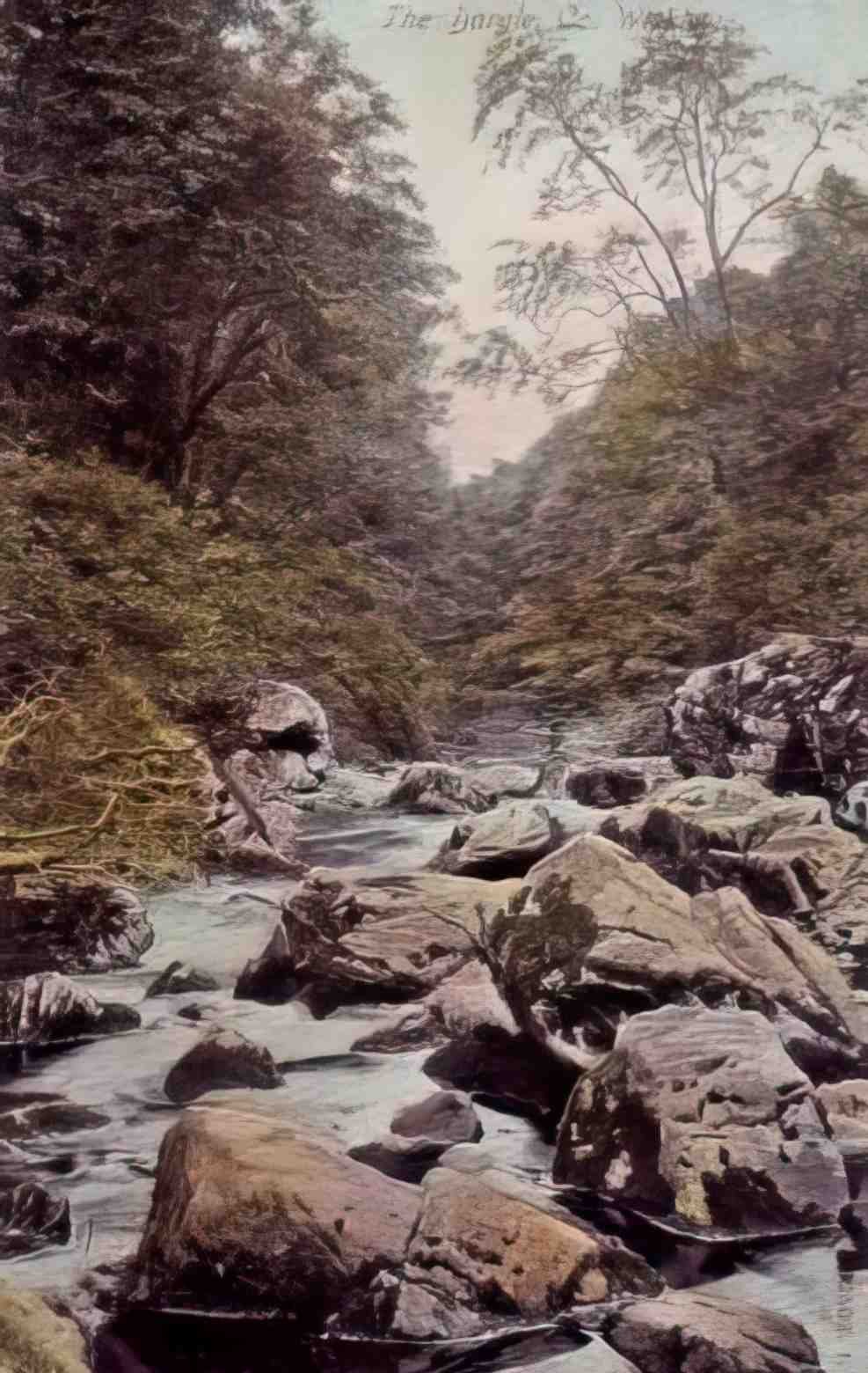 Co Wicklow Bray The Dargle II Vintage A4 Photo Print