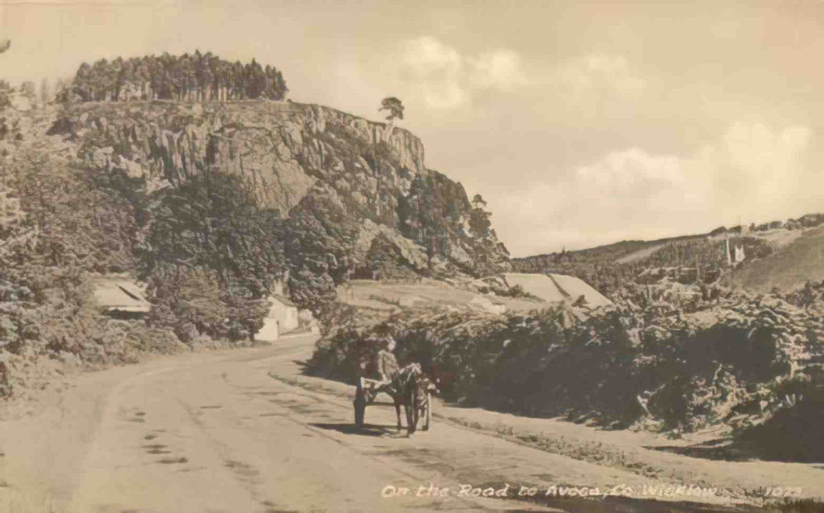 Co Wicklow Road to Avoca Vintage A4 Photo Print