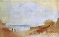 Coastal Scene With Buildings Joseph Mallord Turner A4 Photo Print
