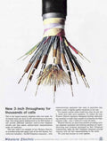 Coaxial Cables System Vintage Retro Advert Poster A4 Photo Print
