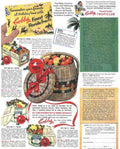 Cobb Fruits Basket Vintage Retro Advert Poster A4 Photo Print