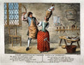 Cobblers Wife 1777 High Res barber advert A4 Photo Print