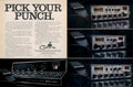 Cobra Radio Punch 1970s Vintage Retro Advert