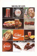 Coca Coke Signs Vintage Retro Advert Ads A4 Photo Print