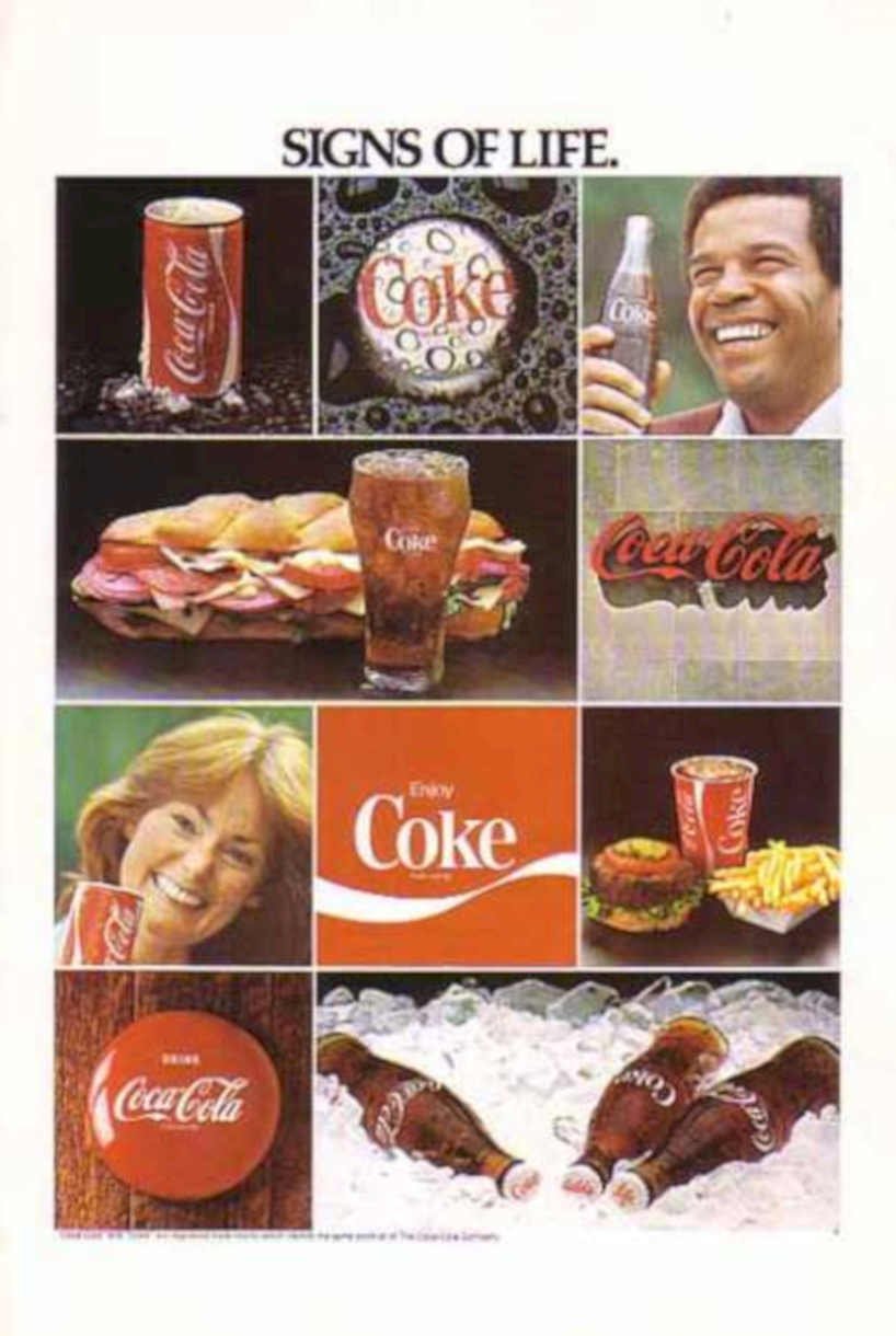 Coca Coke Signs Vintage Retro Advert Ads A4 Photo Print