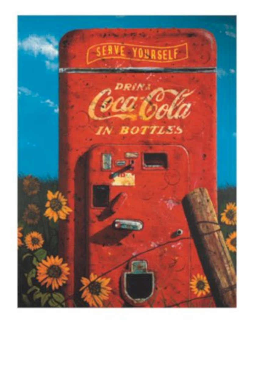 Coca Cola Bottle 2 Vintage Retro Advert Ads A4 Photo Print