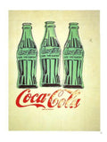 Coca Cola Bottles 6 Vintage Retro Advert Ads A4 Photo Print