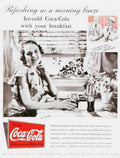 Coca Cola Breakfast Vintage Retro Advert Ads A4 Photo Print