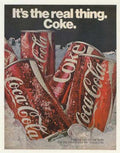 Coca Cola Cans 1 Vintage Retro Advert Ads A4 Photo Print