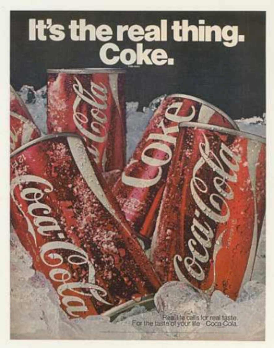 Coca Cola Cans 1 Vintage Retro Advert Ads A4 Photo Print