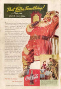 Coca Cola Christmas 2 Vintage Retro Advert Ads A4 Photo Print