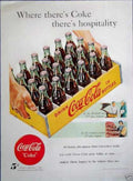Coca Cola Crate Vintage Retro Advert Ads A4 Photo Print