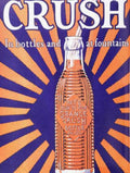 Coca Cola Crush Vintage Retro Advert Ads A4 Photo Print