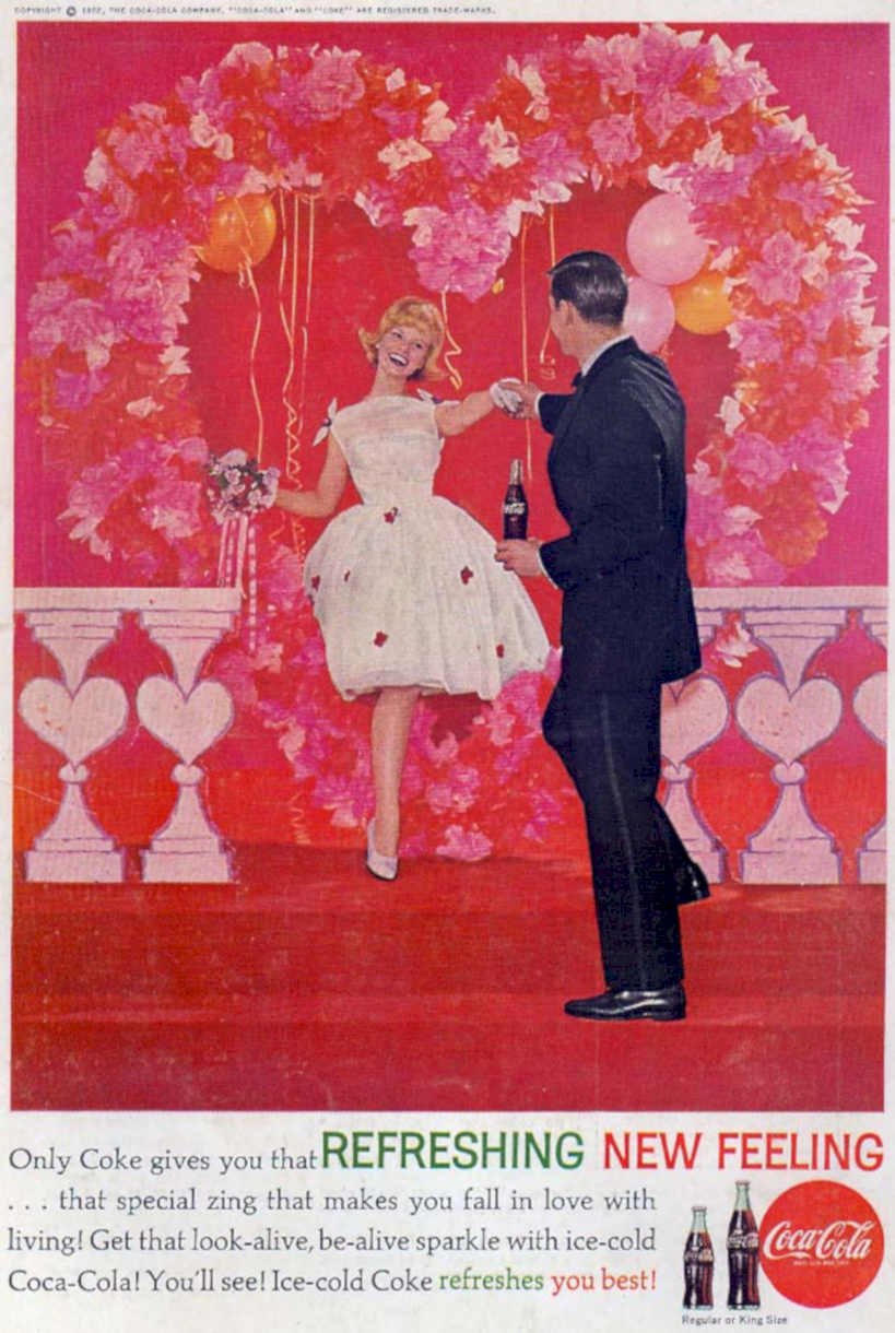 Coca Cola Dance 1 Vintage Retro Advert Ads A4 Photo Print