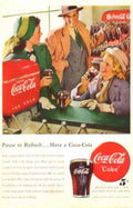 Coca Cola Diner Vintage Retro Advert Ads A4 Photo Print