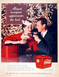Coca Cola Dining Vintage Retro Advert Ads A4 Photo Print