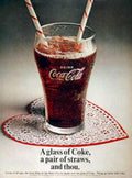 Coca Cola Drink 2 Vintage Retro Advert Ads A4 Photo Print