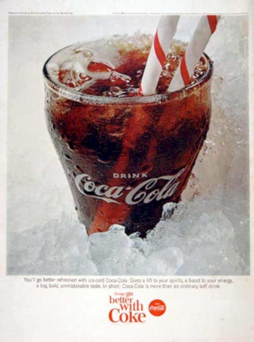 Coca Cola Drink 3 Vintage Retro Advert Ads A4 Photo Print