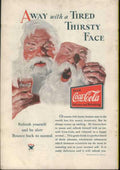 Coca Cola Elves Vintage Retro Advert Ads A4 Photo Print