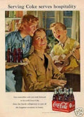 Coca Cola Family 5 Vintage Retro Advert Ads A4 Photo Print