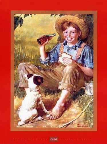 Coca Cola Lunch Break A4 Photo Print