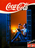 Coca Cola Man 2 1980s Vintage Retro Advert