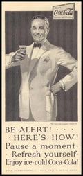 Coca Cola Man 2 Vintage Retro Advert Ads A4 Photo Print