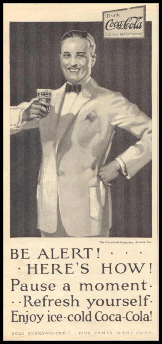 Coca Cola Man 2 Vintage Retro Advert Ads A4 Photo Print