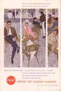 Coca Cola Paris Vintage Retro Advert Ads A4 Photo Print