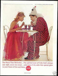 Coca Cola Pause 7 Vintage Retro Advert Ads A4 Photo Print