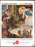 Coca Cola Refreshment 2 Vintage Retro Advert Ads A4 Photo Print