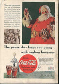 Coca Cola Santa 5 Vintage Retro Advert Ads A4 Photo Print